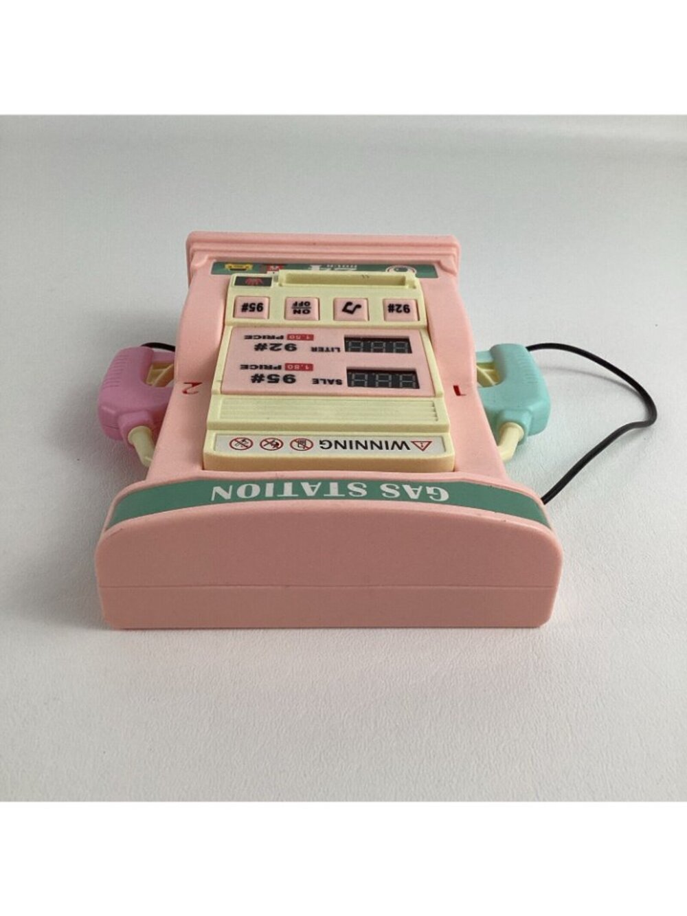 Gas Station Electronic Fuel Pump Lights Sounds 7" Pretend Play Toy Pink Musical - Picture 7 of 7